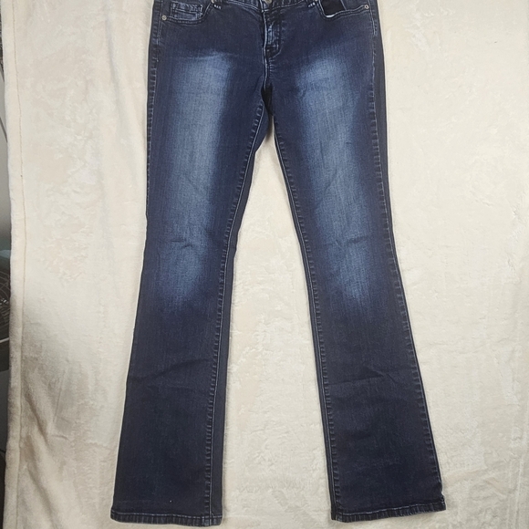 standards & practices Denim - Standards & Practices Jeans 28 Women’s  Dark Wash Denim Rodeo Cowgirl Western